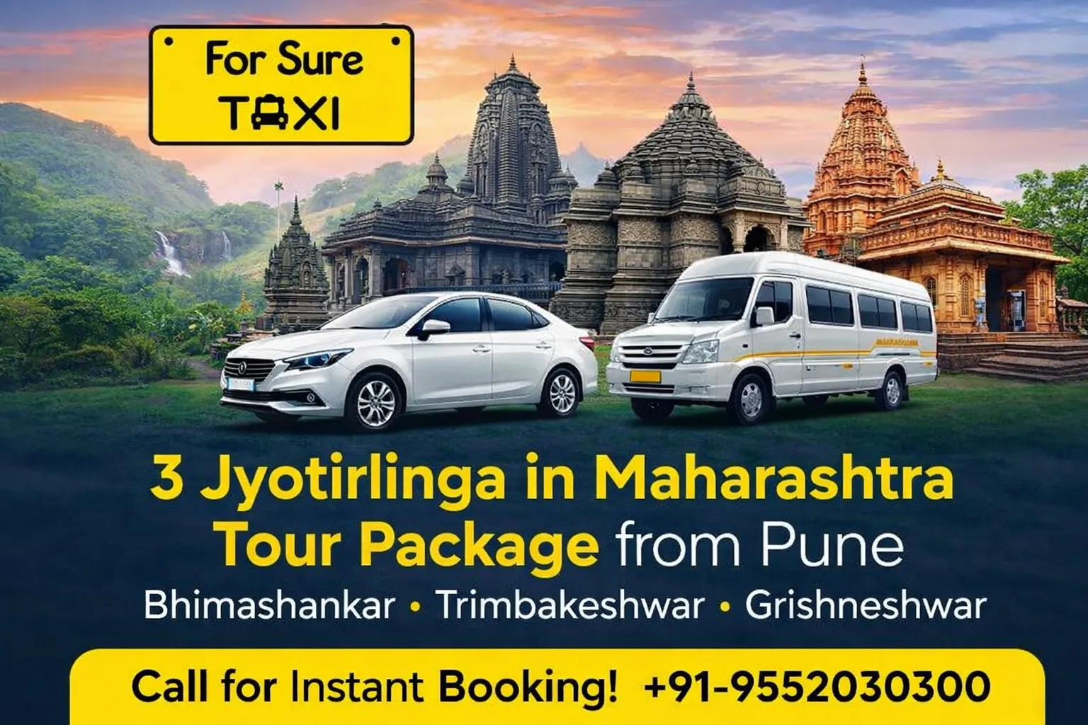 3 Jyotirlinga In Maharashtra Tour Package