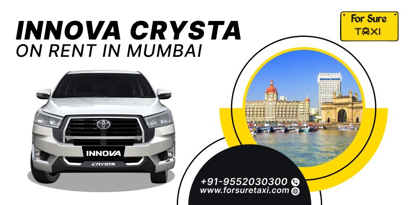 Innova Crysta on Rent in Mumbai