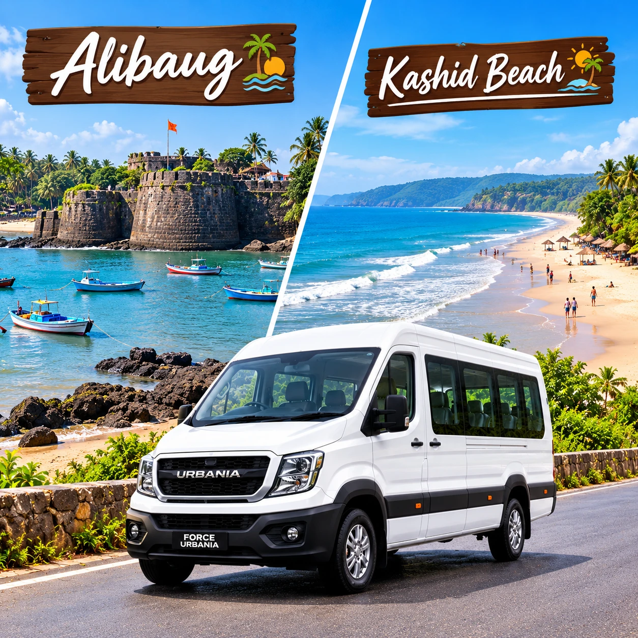Alibaug & Kashid Beach