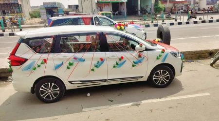 Hire Ertiga on rent for weddings in Mumbai