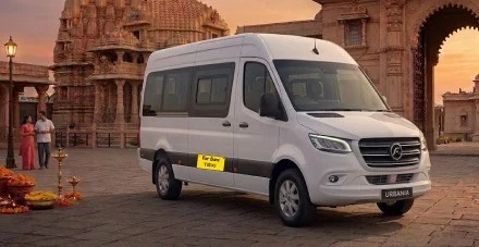 Luxury Force Urbania on rent for corporate travel in Pune