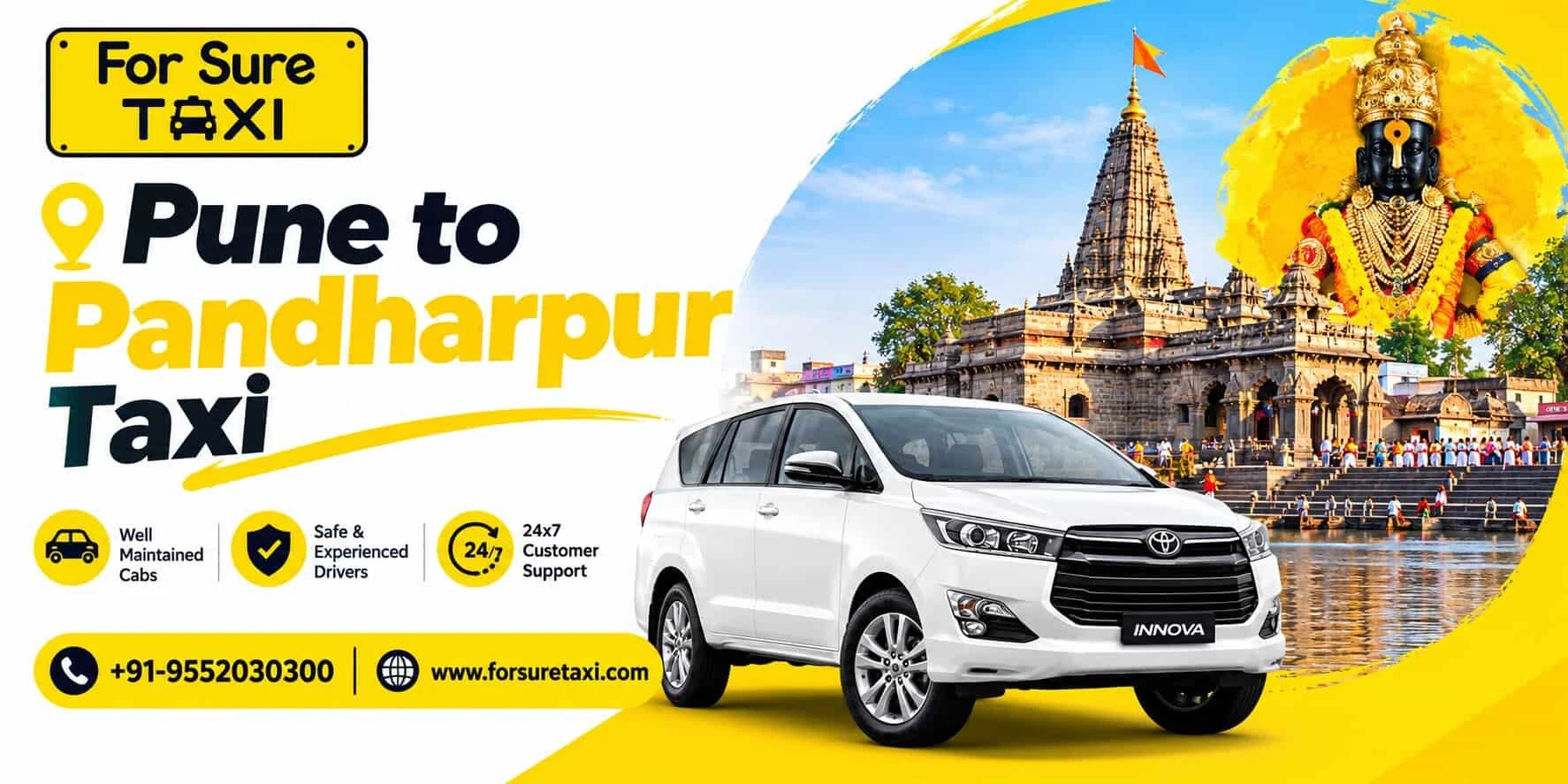 Pune To Pandharpur Taxi
