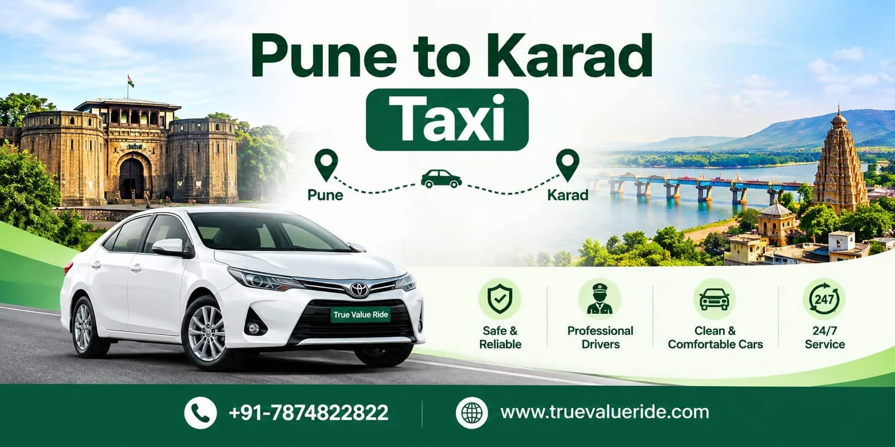 Pune To Karad Taxi