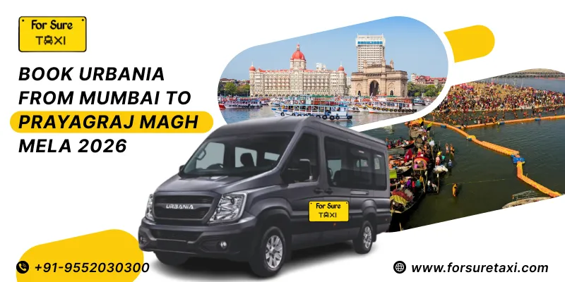 Urbania from Mumbai to Prayagraj for Magh Mela 