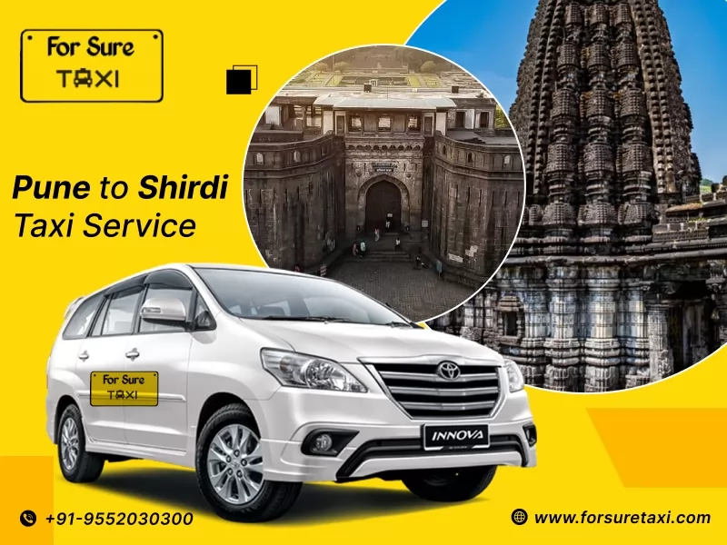  Pune to Shirdi taxi service - Forsure taxi
