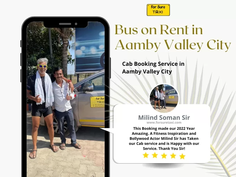Hire Bus on Rent in Aamby Valley City