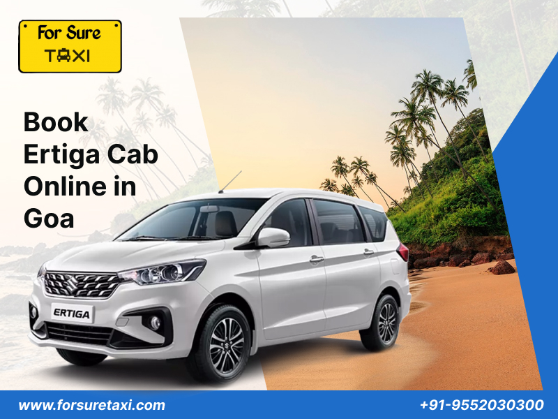 Book Ertiga Cab Online in Goa