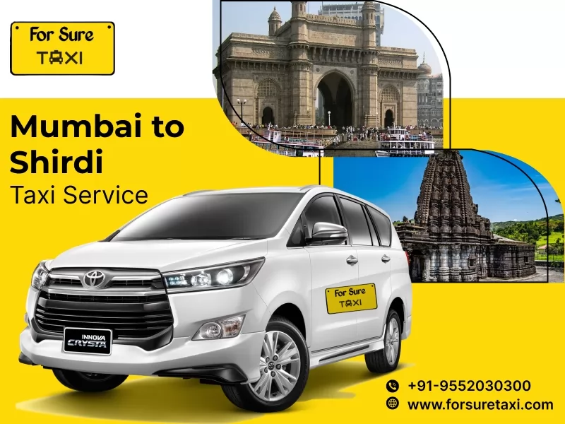 Mumbai to Shirdi taxi service - ForSure Taxi