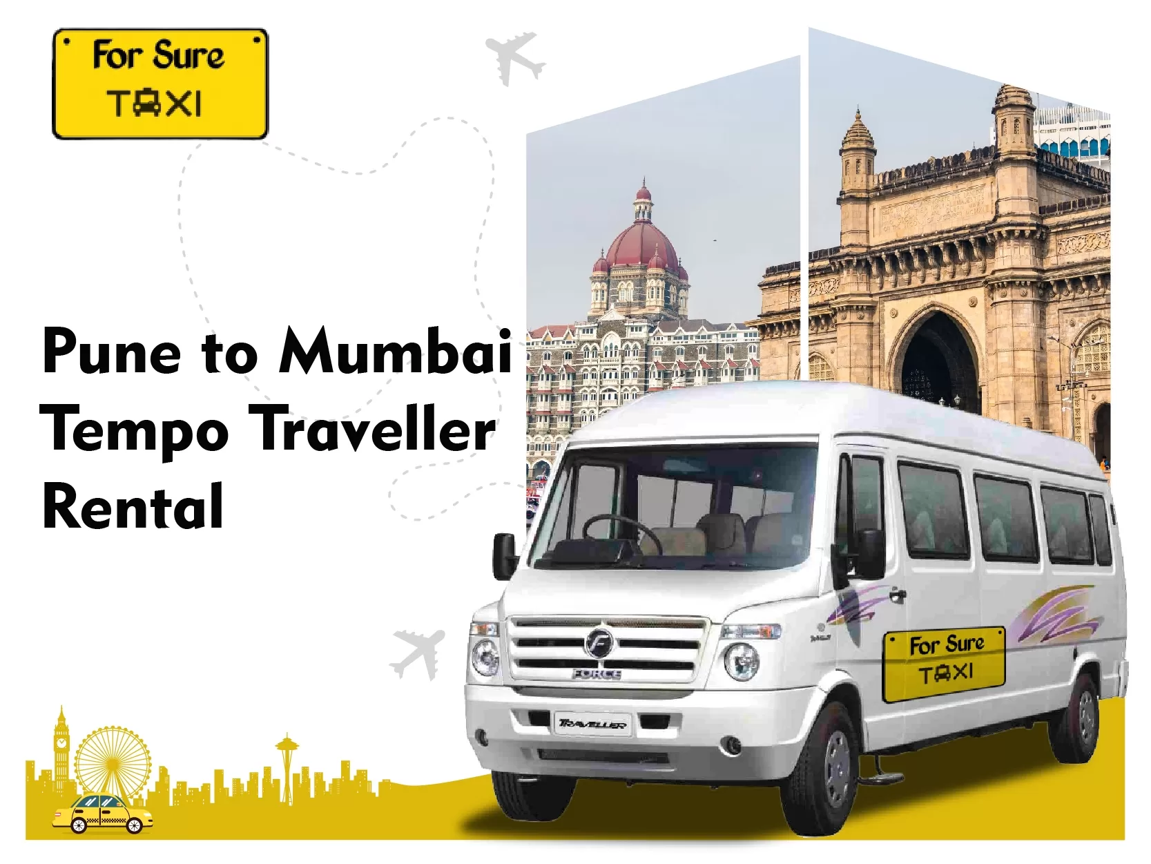Pune to Mumbai Tempo Traveller Rental