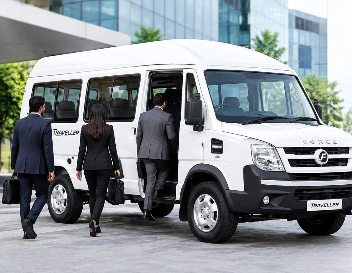 Tempo Traveller on Rent for Corporate Travel in Mumbai